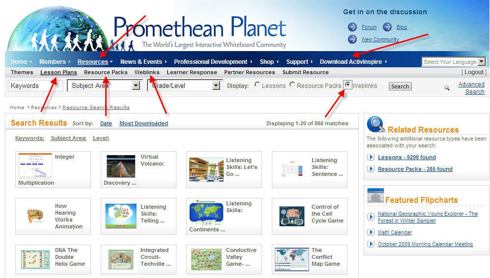 Promethean Planet Pic
