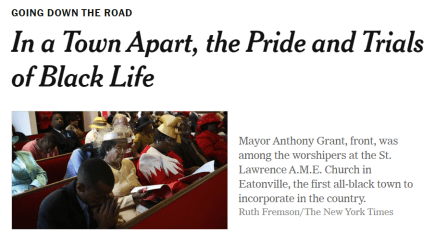 NYT- Eatonville
